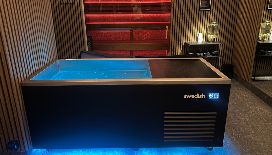Generation 5 installerat intill en bastumiljö
